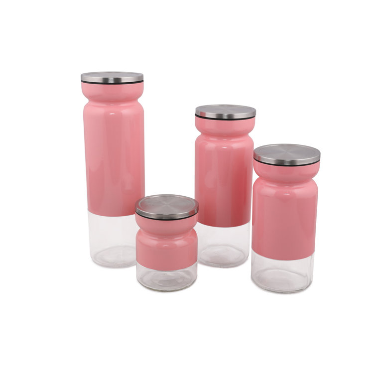 Belfry Kitchen 4 Piece Kitchen Canister Set Wayfair.co.uk